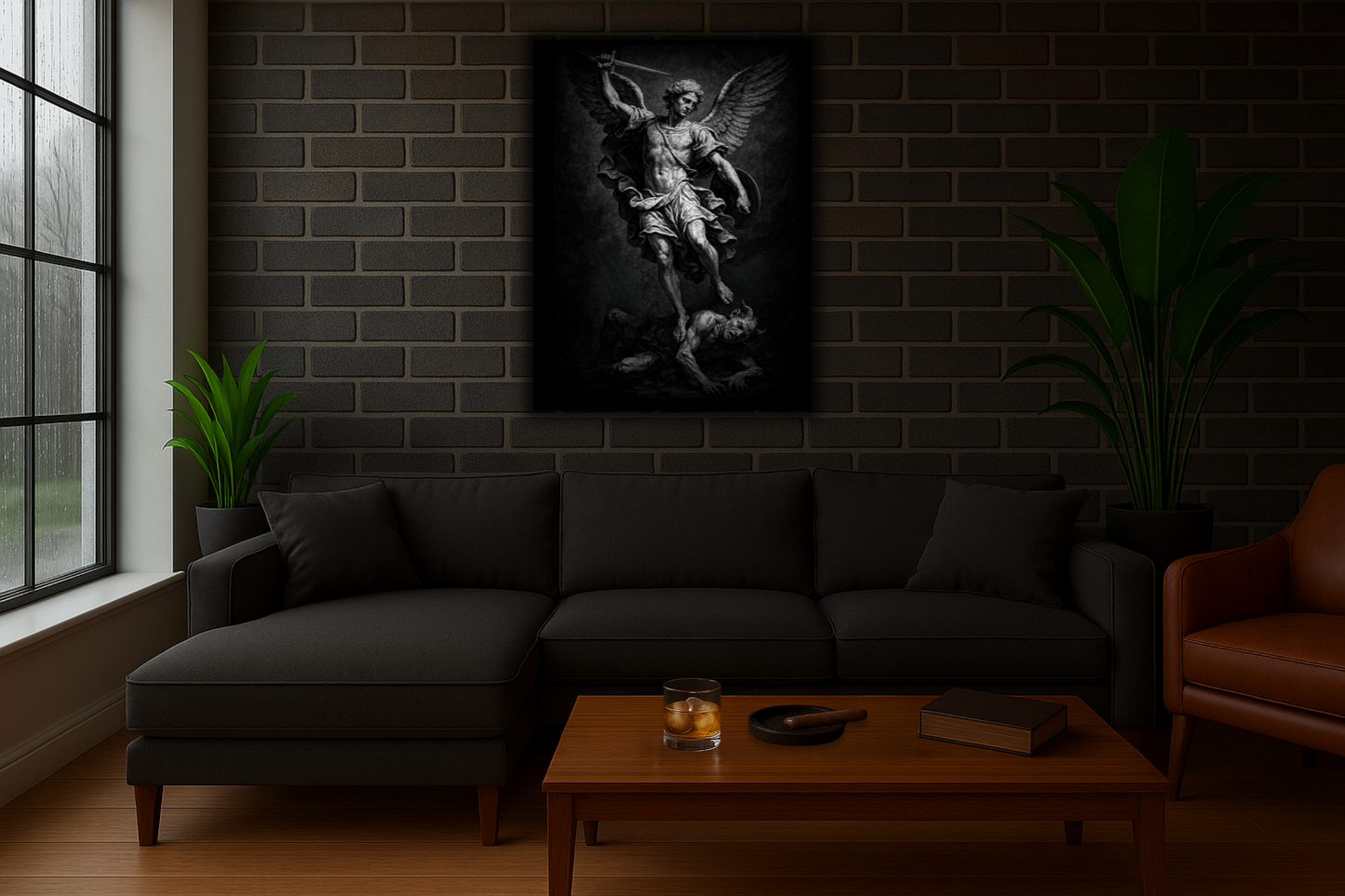 Saint Michael Archangel Canvas