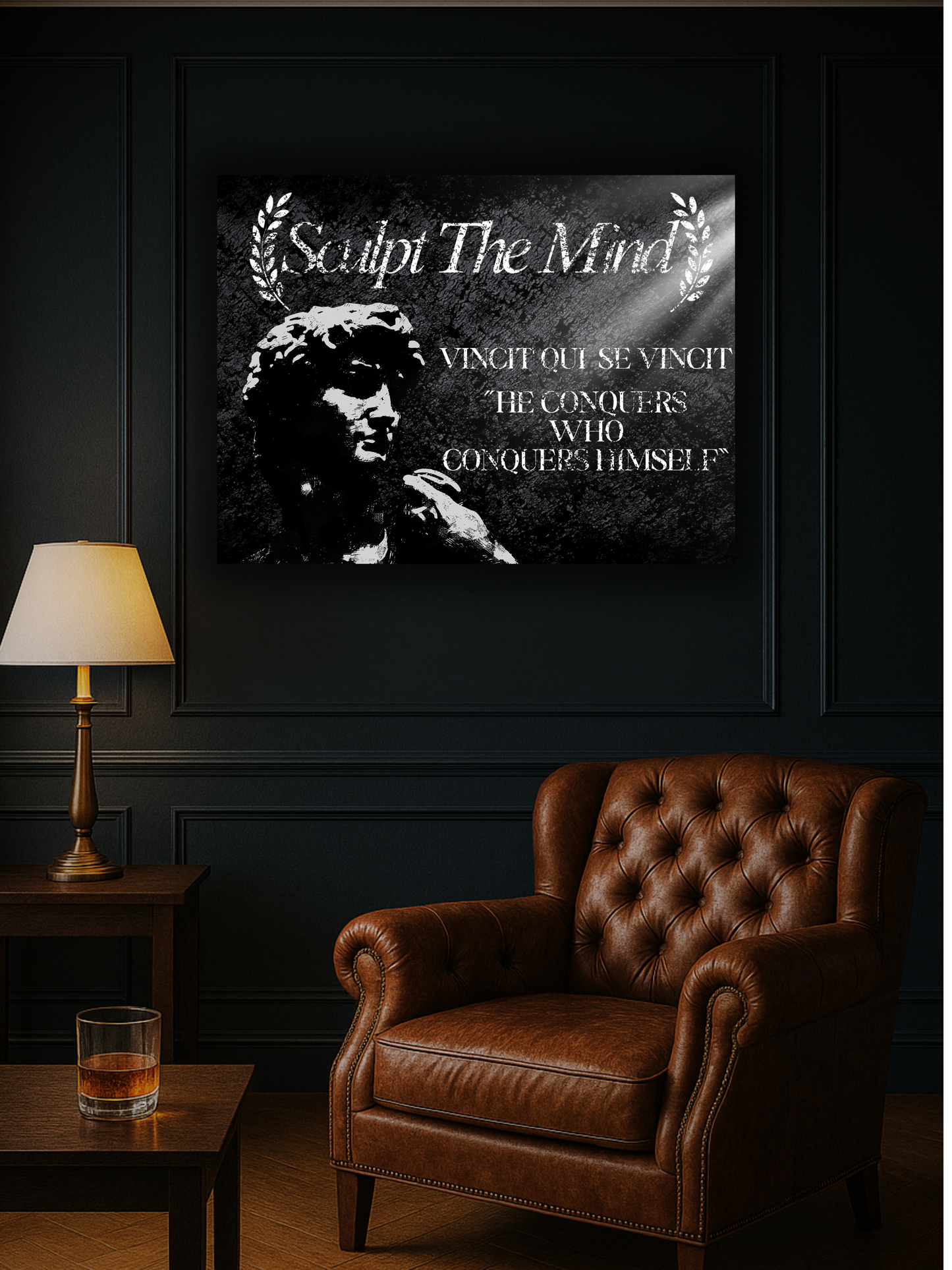 Vincit Qui Se Vincet STM Canvas