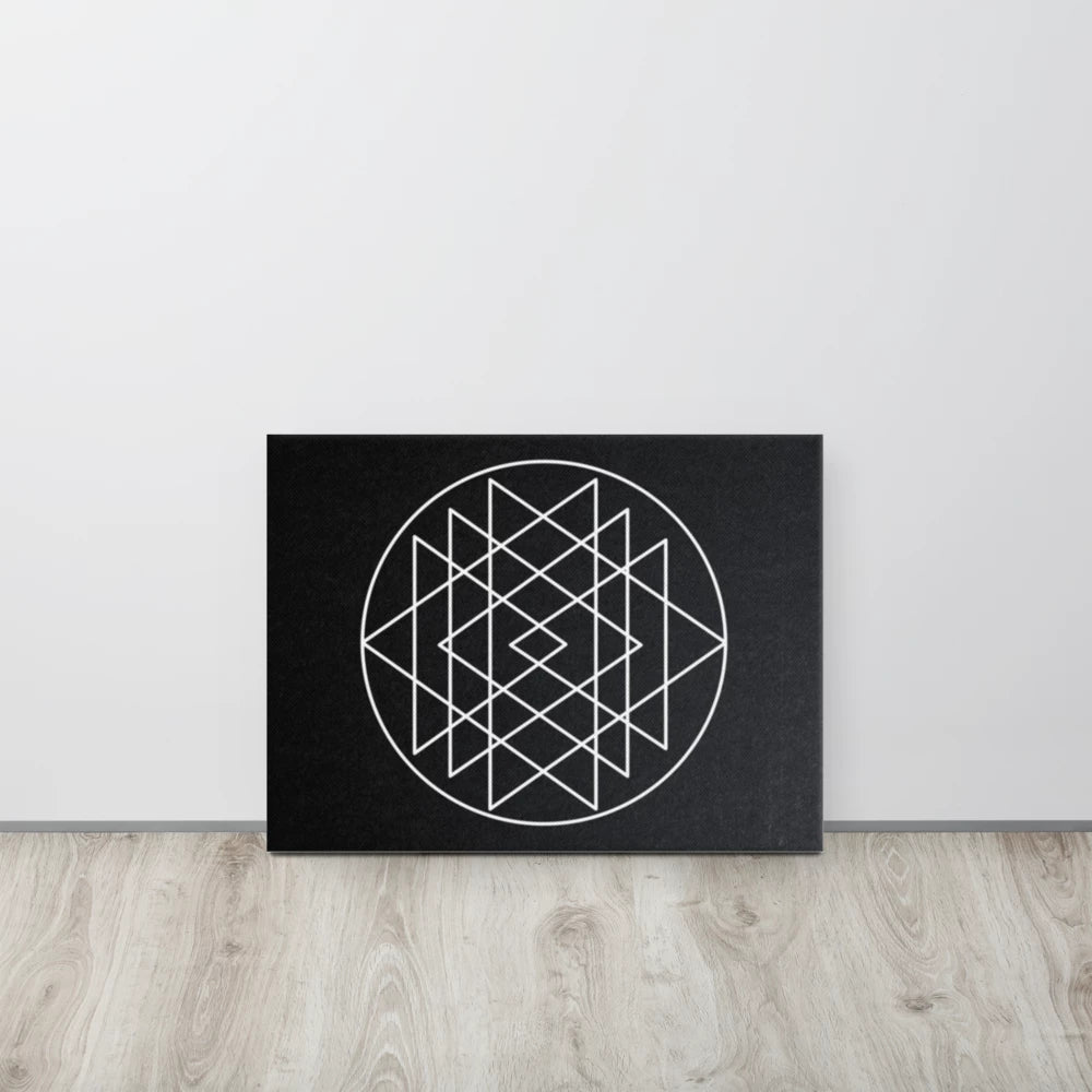 Sri Yantra Canvas