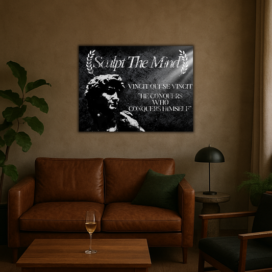 Vincit Qui Se Vincet STM Canvas