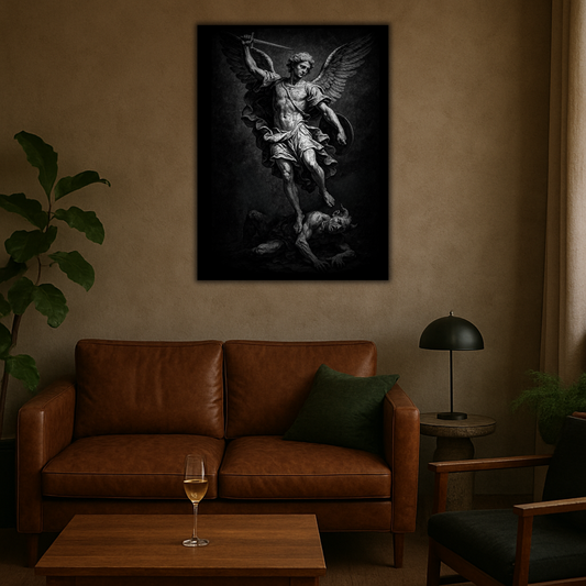 Saint Michael Archangel Canvas