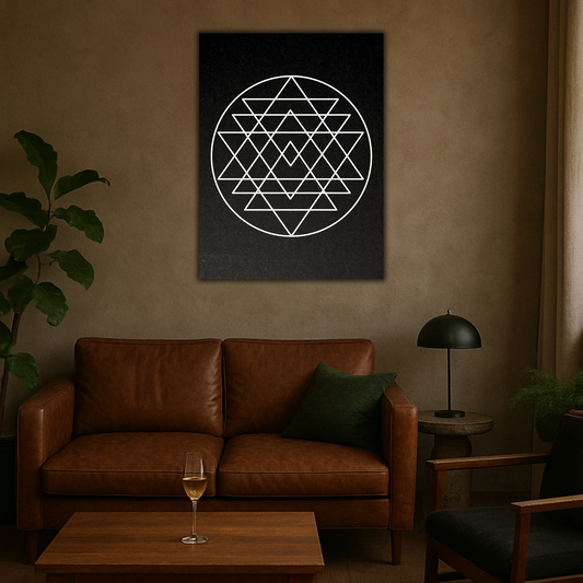 Sri Yantra Canvas