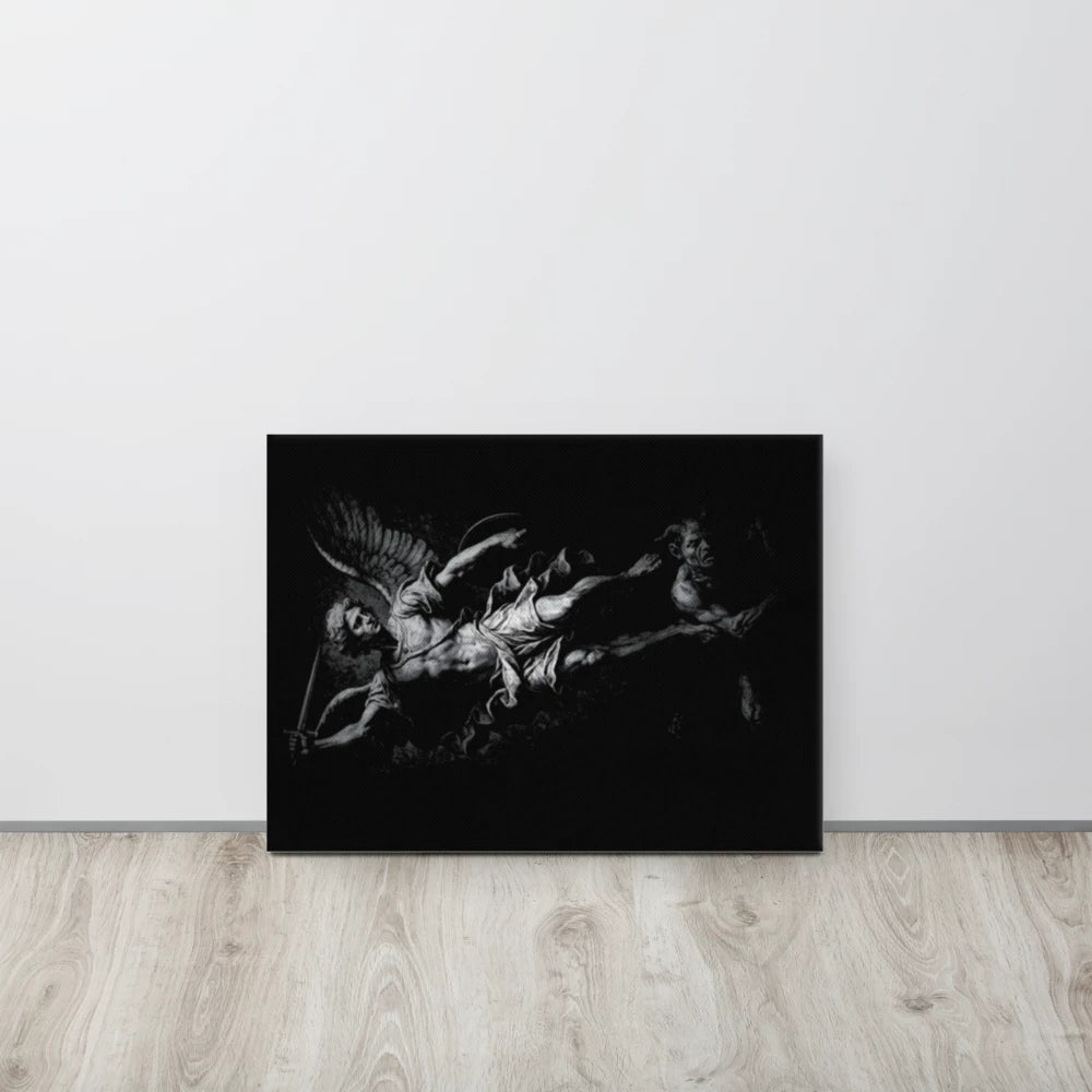 Saint Michael Archangel Canvas