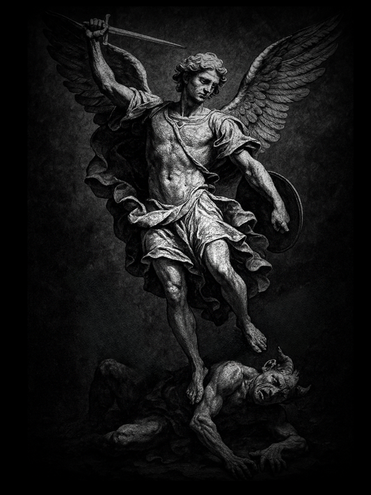 Saint Michael Archangel Canvas