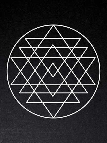 Sri Yantra Canvas