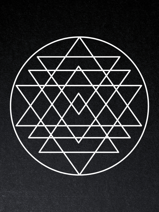 Sri Yantra Canvas