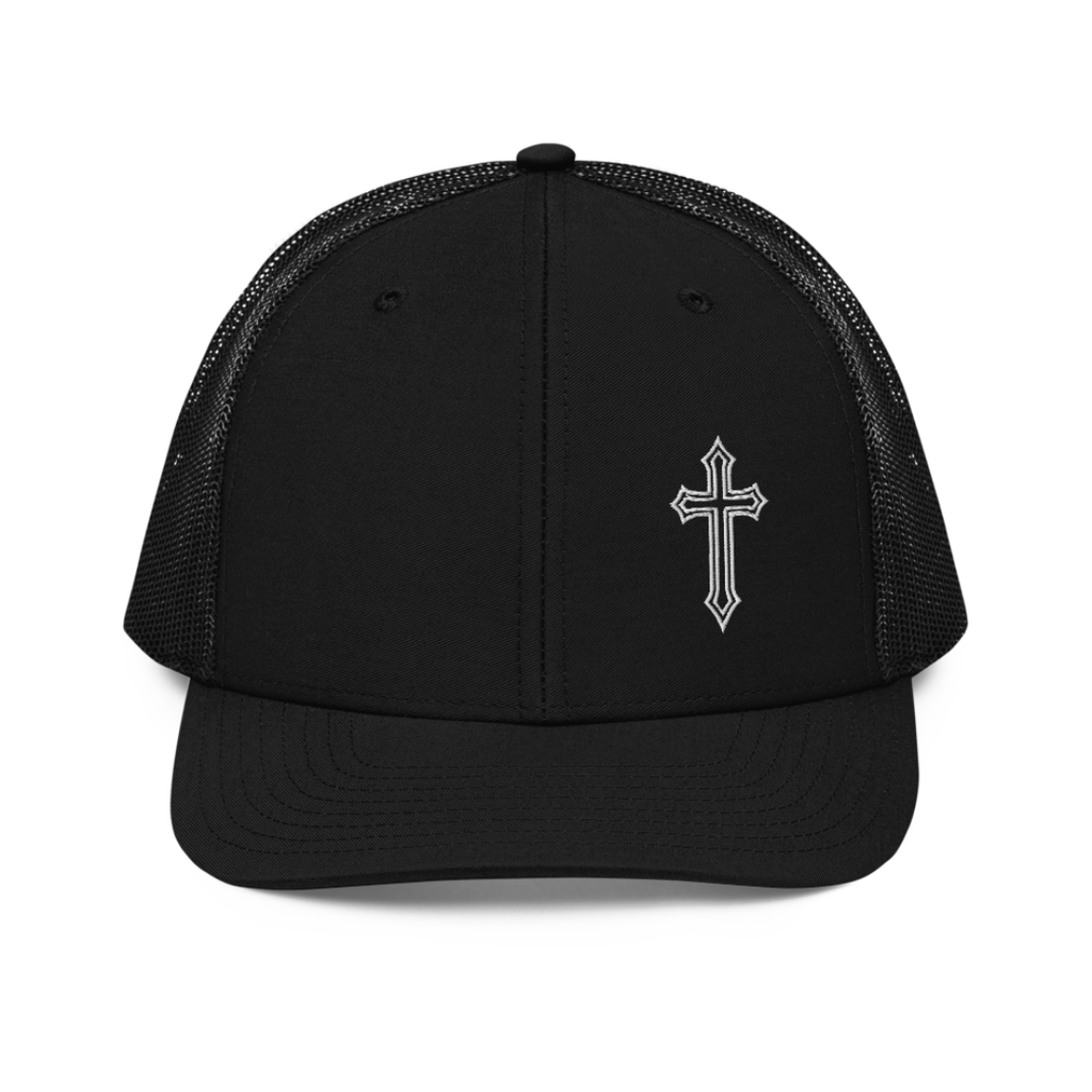 Embroidered Cross Cap