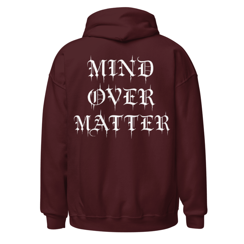 Mind Over Matter Hoodie (White)