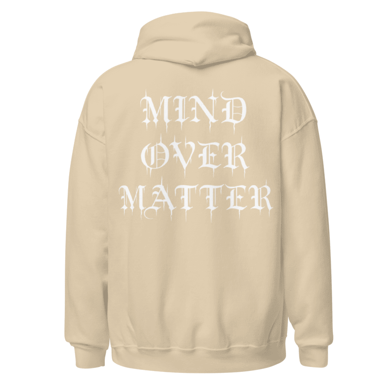 Mind Over Matter Hoodie (White)