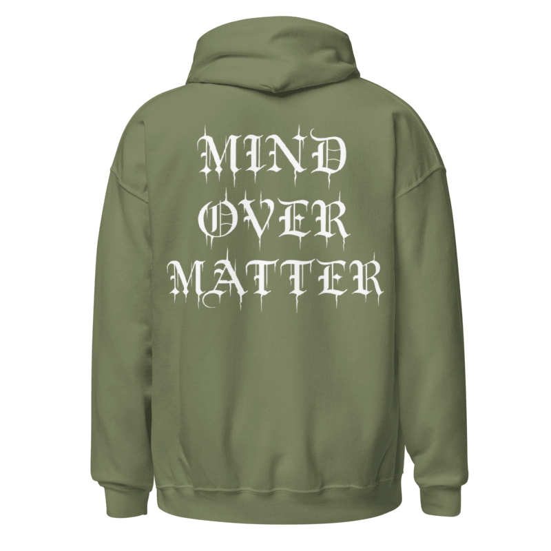 Mind Over Matter Hoodie (White)