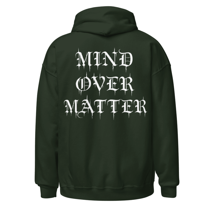 Mind Over Matter Hoodie (White)