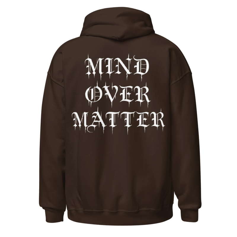 Mind Over Matter Hoodie (White)