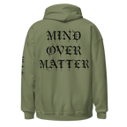 Mind Over Matter Hoodie (Black Print)