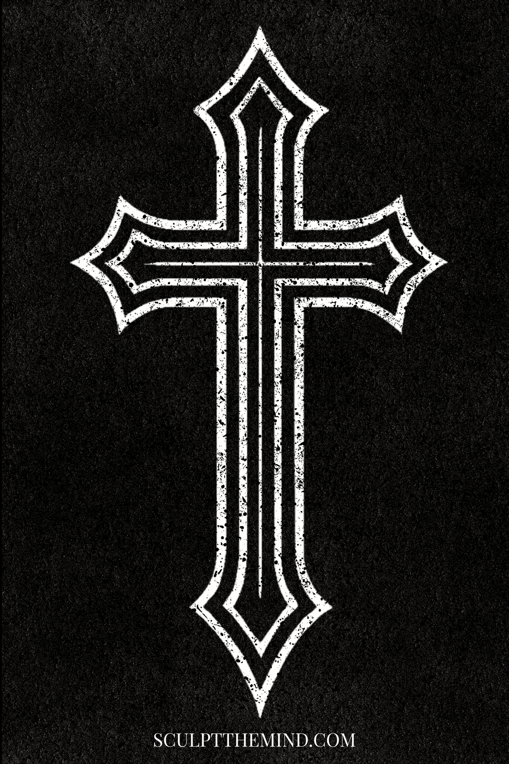 STM CROSS STICKERS
