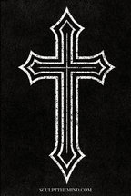 STM CROSS STICKERS